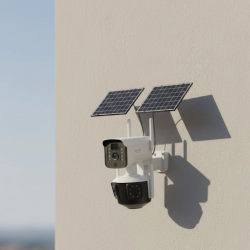 Mey İthalat® Solar Enerjili 4G Kablosuz Güvenlik Kamerası 12000mAh Bataryalı