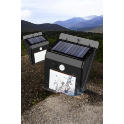 Mey İthalat® Solar Lamba Giriş, Bahçe Yol Avlu Hareket Sensörlü Led