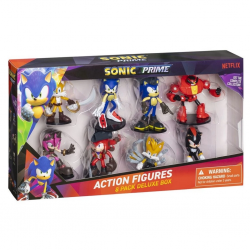 Mey İthalat®  Sonic Prime 8'li Deluxe Aksiyon Figür Seti Seri 2