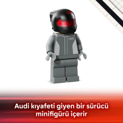 Mey İthalat® Speed Champions Audi Revolut F1 Team Yarış Arabası 77259