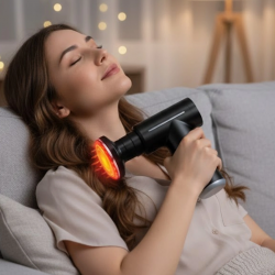 Mey İthalat® Spor Sonrası Kas Gevşetici Masaj Cihazı Çift Fonksiyonlu