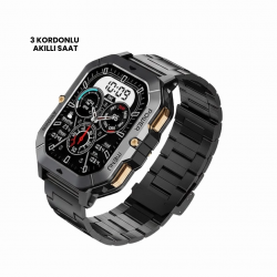 Mey İthalat® SQ-18 AMOLED Akıllı Saat