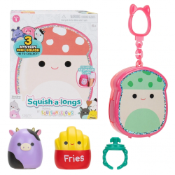 Mey İthalat® Squish-a-longs 3 Figür + Yüzük Çantalı Sürpriz Paket Seri 1