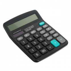 Mey İthalat®  Standart Fonksiyonlu 12 Haneli Geniş LCD Ekran,Pill Masaüstü Hesap Makinesi