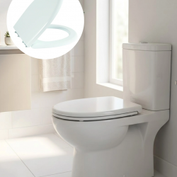Mey İthalat® Standart Klozet Kapağı Universal Uyumlu Kolay Temizlik Kaydırmaz Taban Tasarım