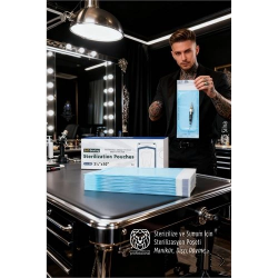 Mey İthalat® Sterilizasyon Poşeti 1000 Adet - Otoklav Kendinden Yapışkanlı Medikal Poşet 9x26 cm