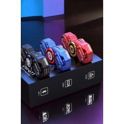 Mey İthalat® Stres Çarklı Bluetooth Kulaklık Kablosuz Kırmızı Yüksek Ses Kaliteli