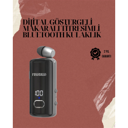 Mey İthalat® Su Geçirmez Fineblue F580 Kulaklık – Dijital Ekranlı, Klipsli