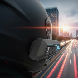 Mey İthalat® Su Geçirmez Motosiklet Kask Kulaklık 1000mAh Batarya