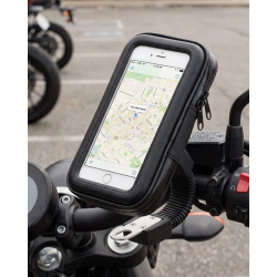 Mey İthalat® Su Geçirmez Motosiklet Scooter Telefon Standı Dokunmatik Ekranlı Bisiklet Tutucu