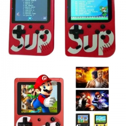 Mey İthalat® Sup Atari Retro 400 Nostalji Oyunlu Mini Atari Taşınabilir Oyun Konsolu