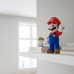 Mey İthalat® Süper Mario Figür Biblo Dekoratif Oyun Temalı Masa Süsü