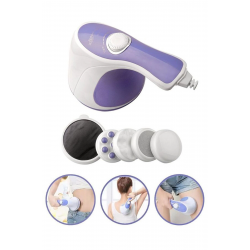 Mey İthalat® Super Tone Çok Fonksiyonlu 5 Başlıklı Masaj Aleti
