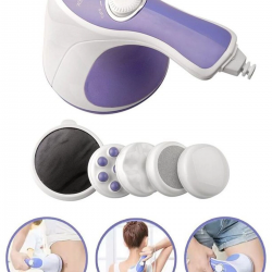 Mey İthalat® Super Tone Çok Fonksiyonlu 5 Başlıklı Masaj Aleti
