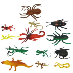 Mey İthalat® Sürüngenler ve Böcekler Poşetli