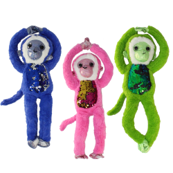 Mey İthalat® Süslü Maymunlar Peluş Oyuncak 45 cm 1 adet