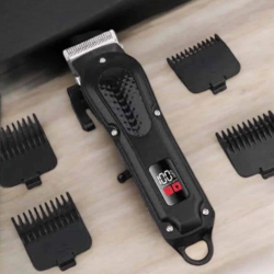 Mey İthalat® Suya Dayanıklı Tıraş Makinesi Keskin Bıçaklı Dijital Göstergeli Şarjlı