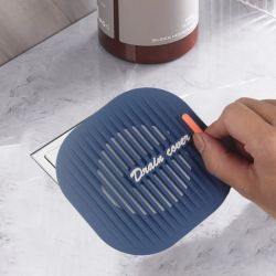 Mey İthalat® Süzgeçli Lavabo Gider Koruyucu Mat Gri