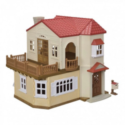 Mey İthalat®  Sylvanian Families Oyun Odalı Işıklı Şehir Evi 5708