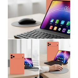 Mey İthalat® Tablet Bilgisayar Klavye Kılıf Stylus ve Cam Hediyeli