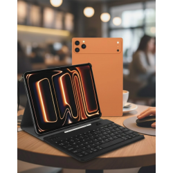 Mey İthalat® Tablet Bilgisayar Klavyeli Çok Amaçlı Eğitim İş ve Eğlence Uyumlu