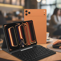 Mey İthalat® Tablet Bilgisayar Klavyeli Çok Amaçlı Eğitim İş ve Eğlence Uyumlu