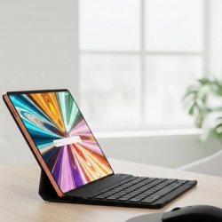 Mey İthalat® Tablet PC Klavye Kalem Kılıf Ekran Koruyucu Hediyeli Full Paket