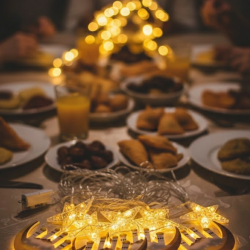 Mey İthalat® A++ Tasarruflu Ramazan Süs Işığı Pencere Perde Balkon Uyumlu