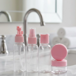 Mey İthalat® Taşınabilir 5’li Seyahat Kozmetik Şişe Seti 30 ml Sızdırmaz