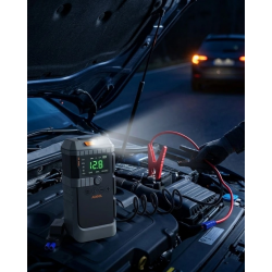 Mey İthalat® Taşınabilir Akü Takviye Cihazı Araç Çalıştırma ve Dijital Hava Kompresörü Çok Amaçlı Güç Ünitesi