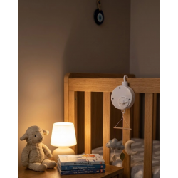 Mey İthalat® Taşınabilir Bebek Uyutucu Müzik Kutusu Pil Gerektirmeyen Mekanik Tasarım