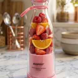 Mey İthalat® Taşınabilir Blender Smoothie ve Meyve Karıştırıcı Kablosuz Kullanım