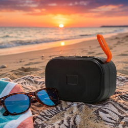 Mey İthalat® Taşınabilir Bluetooth Hoparlör Güçlü Baslı Kablosuz Müzik Kutusu
