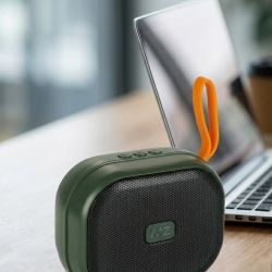 Mey İthalat® Taşınabilir Bluetooth Hoparlör USB TF Kart FM Radyo Destekli Güçlü Ses
