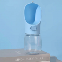 Mey İthalat®  Taşınabilir Butonlu 350 ml Evcil Hayvan Suluğu