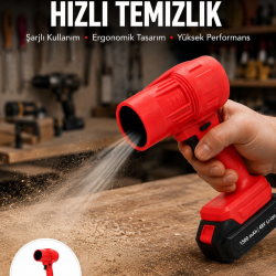 Mey İthalat® Taşınabilir Elektrikli Hava Üfleme Cihazı Ev ve Araç Kullanımı Yeni Nesil