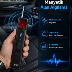 Mey İthalat® Taşınabilir Gizlilik ve Güvenlik Kontrol Dedektörü