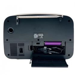 Mey İthalat®  Taşınabilir Klasik AM/FM/SW Transistör Retro Nostaljik Radyo USB Şarjlı