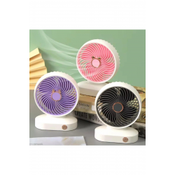 Mey İthalat® Taşınabilir Mini USB Şarjlı Masaüstü Fanı - Serinliğiniz Her Yerde!