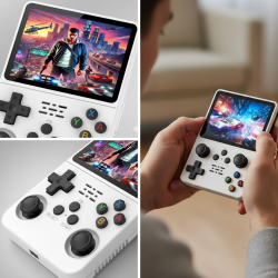 Mey İthalat® Taşınabilir Oyun Cihazı Çoklu Oyun Formatı ve Güçlü Donanım