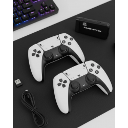 Mey İthalat® Taşınabilir Retro Oyun Çubuğu Kablosuz Oyun Kolu Seti