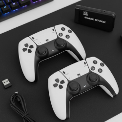 Mey İthalat® Taşınabilir Retro Oyun Çubuğu Kablosuz Oyun Kolu Seti