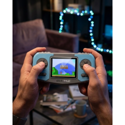 Mey İthalat® Taşınabilir Retro Oyun Konsolu Dahili Oyunlar TV Bağlantılı Şarjlı El Tipi Oyun Cihazı