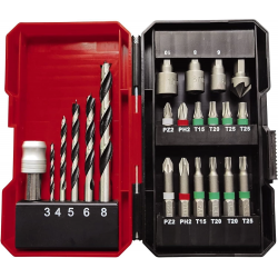 Mey İthalat®  TE-CD 18/45 3X Lİ-i +22 (1x2,0 Ah) Akülü Vidalama Set