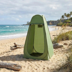 Mey İthalat®  Tek Kişilik Yarı Otomatik Portatif Giyinme Kabini Çadırı – Plaj, Kamp, Duş ve Soyunma Kabini Outdoor Çadır 120x120x190 cm