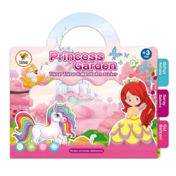 Mey İthalat®  Tekrar Kullanılabilen Sticker Princess Garden