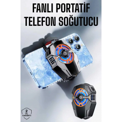 Mey İthalat® Telefon Soğutucu Fanlı Güçlü Motor Radyotör Soğutucu