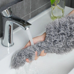 Mey İthalat®  Teleskopik 3'lü Mop Toz Alma Püskülü Çok Fonksiyonlu Temizlik Seti