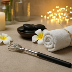 Mey İthalat® Teleskopik Sırt Kaşıma Aleti Ayarlanabilir Uzunluk ve Ergonomik Tasarım