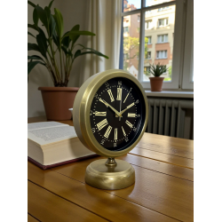 Mey İthalat® Time Art 25 x 20 Eskitme Metal Masa Saati